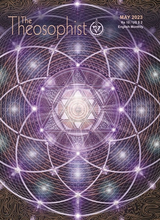 PE Joma JULY 6 Public Eye JS Joma Sipe May 2023 The Theosophist cover for May 2023