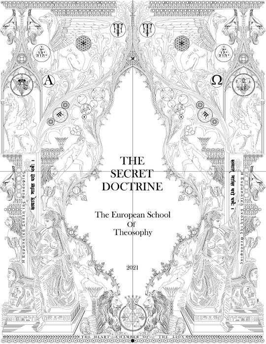 Public Eye 4 JS The European School of Theosophy 2021 Frontispiece FINAL DRAWING 1