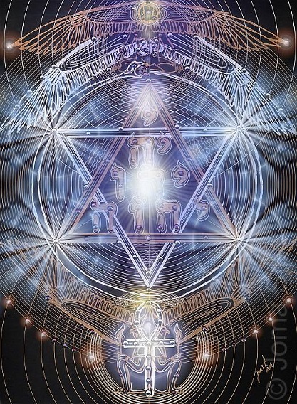 Public Eye JS 1 e Theosophia Geometrica XI Illuminated Version