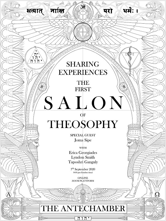 Public Eye JS 320 3 The First Salon Of Theosophy The Antechamber Drawing