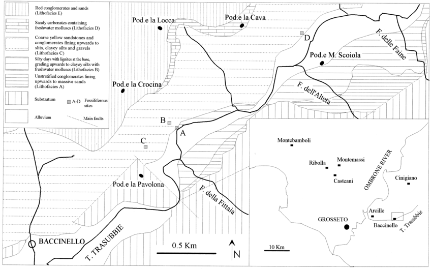 Public Eye RD 2Q 2 Geological map of Baccinello 