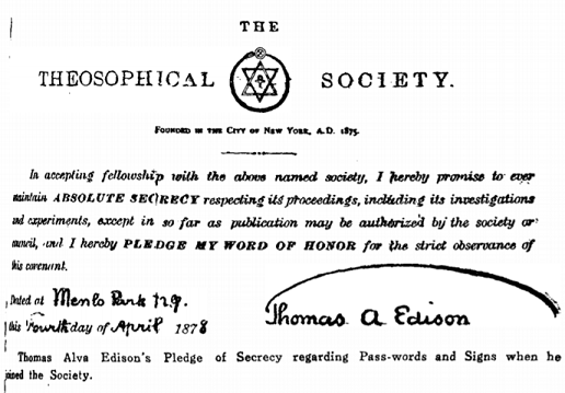 TE HSO b Edison pledge to TS