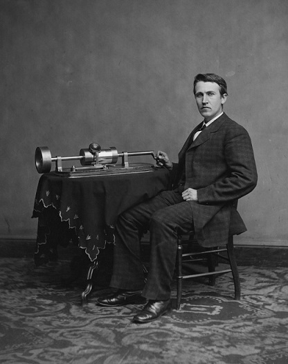 TE HSO c Edison and Phonograph