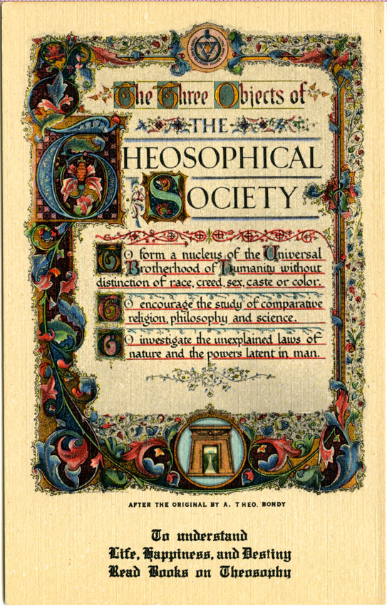 TE b Theosophical Society x