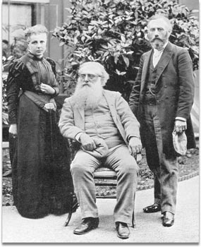 Theosophy 212 d AB Besant Olcott und Judge in London