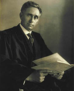 The Society Editorial c Justice Louis Brandeis