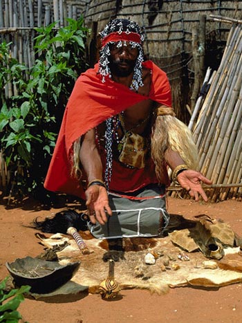TE Zulu Spiritual Teacher 2 sangoma