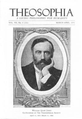 Theosophy What about William Quan Judge 2 Theosophia 07 06